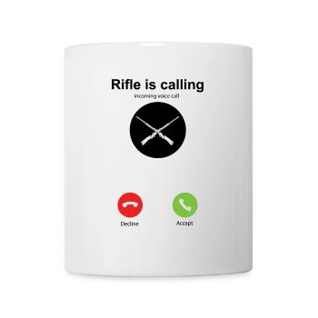 Mein Gewehr ruft mich - Tasse - Weiß - Vorne