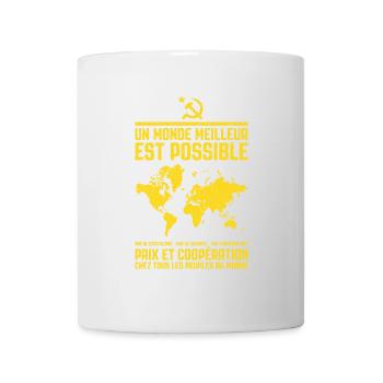 Internationalisme communiste - Mug blanc - blanc - Devant