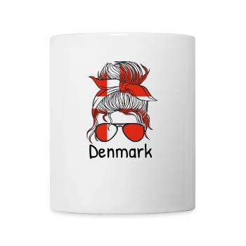 Danemark Drapeau Scandinavie Drapeau danois Tour - Mug blanc - blanc - Devant