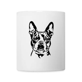 BOSTON TERRIER - Tasse - Weiß - Vorne