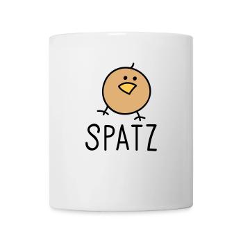 Spatz - Tasse - Weiß - Vorne