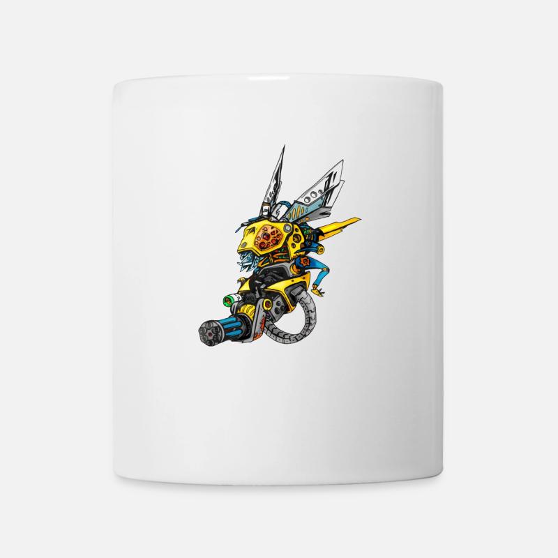 Graver la guêpe - Mug blanc - blanc