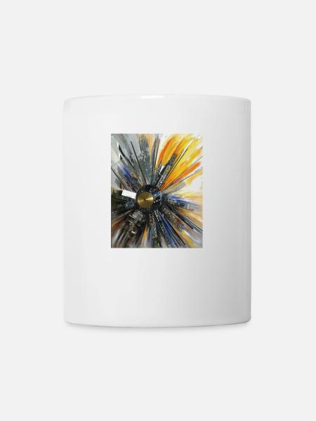 Computer Sun - Sculpture by Ilona Jentsch - Mug - white