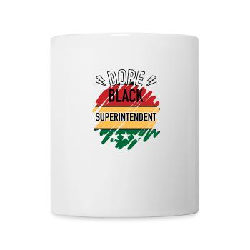 Mois de l’histoire des Noirs Surintendant Juneteenth day - Mug blanc - blanc - Devant