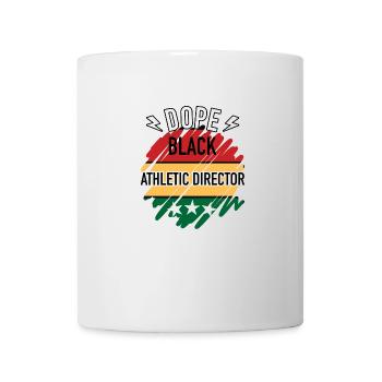 Black History Month Athletic Director Juneteenth - Mug - white - Front