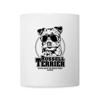 RUSSELL TERRIER coolest people dog saying dogs - Mug - white - Front