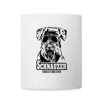 SCHNAUZER coolest dog ever Dog saying dogs - Mug - white - Front