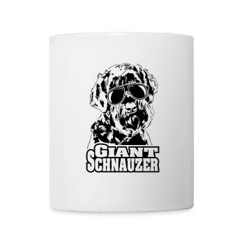 GIANT SCHNAUZER cool Sonnenbrille Hunde Hund - Tasse - Weiß - Vorne