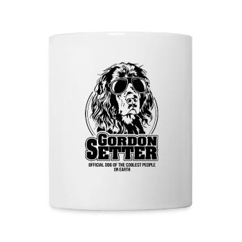 GORDON SETTER coolest people Hunde Spruch Wilsigns - Tasse - Weiß - Vorne