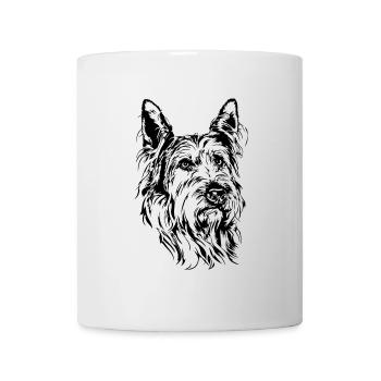 BERGER PICARD Portrait Hunde Hund Wilsigns - Tasse - Weiß - Vorne