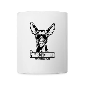 PHARAONENHUND coolest dog ever Hundespruch Hunde - Tasse - Weiß - Vorne