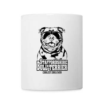 STAFFORDSHIRE BULL TERRIER coolest dog ever Dogs - Mug - white - Front