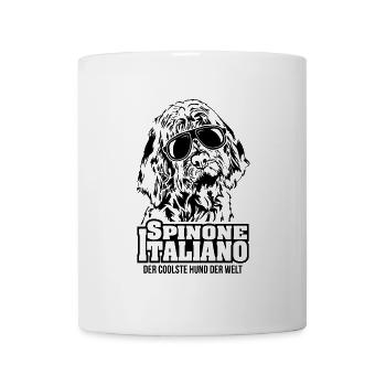 SPINONE ITALIANO coolster Hund Hundespruch - Tasse - Weiß - Vorne
