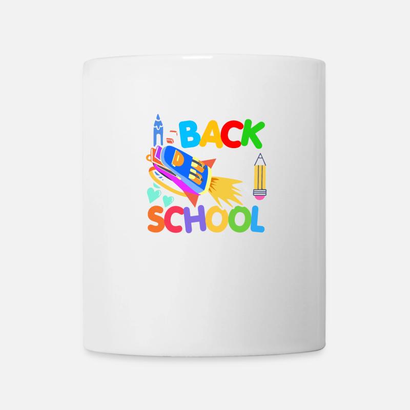 Rentrée scolaire Rocket Students - Mug blanc - blanc