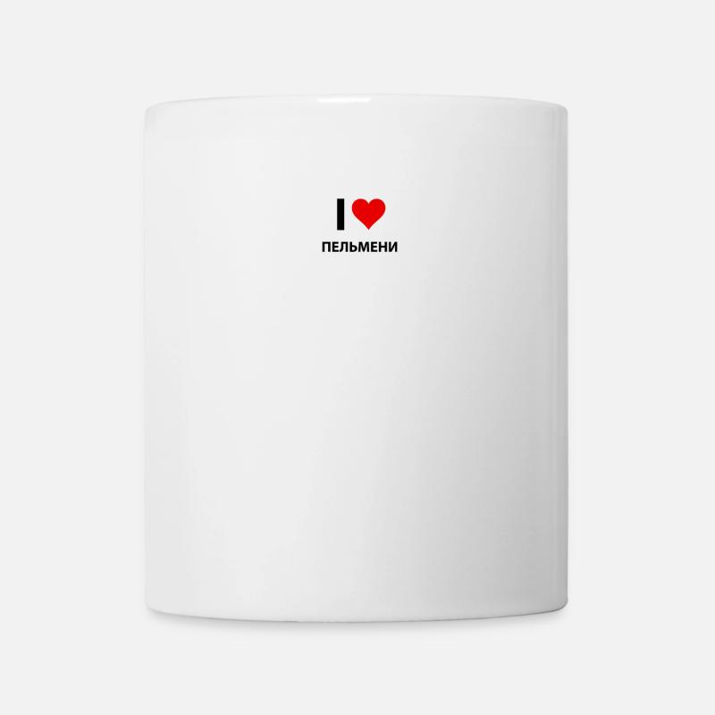 J’aime Пельмени - Mug blanc - blanc