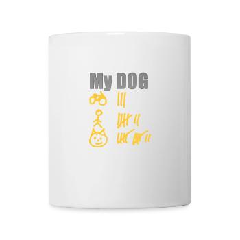 MyDOG Die Statistik - Tasse - Weiß - Vorne