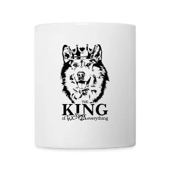 ALASKAN MALAMUTE Roi de tout Chiens Wilsigns - Mug blanc - blanc - Devant