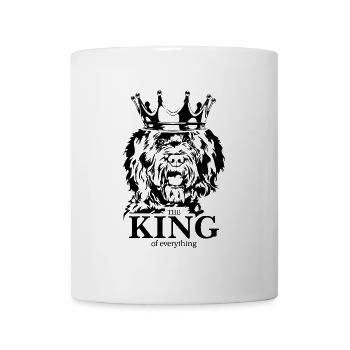BARBET King of everything Saying Dogs Wilsigns - Mug - white - Front