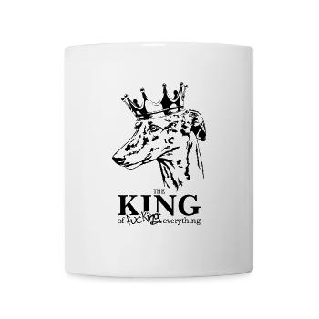 Galgo Espanol Roi de tout Chien Wilsigns - Mug blanc - blanc - Devant