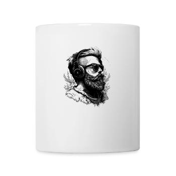 Son hipster - Mug blanc - blanc - Devant