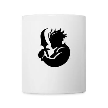 Héros épique prêt - Mug blanc - blanc - Devant