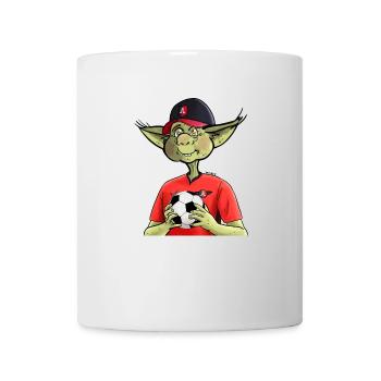 Korrigan Fußballfan - Tasse - Weiß - Vorne