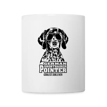 German Shorthaired Pointer coolest dog Wilsigns - Tasse - Weiß - Vorne