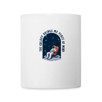 Die Galaxy bringt mich zur Ruhe - Tasse - Weiß - Vorne