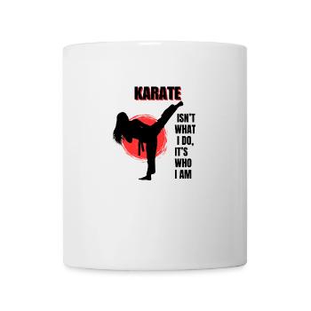 Karate Kampfkunst Karate-ka Erhebendes Messa Geschenk - Tasse - Weiß - Vorne