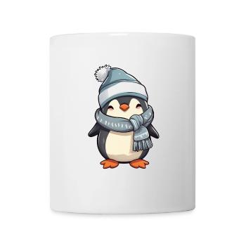 Cute penguin in festive winter look! - Mug - white - Front