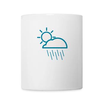 Weather changeable - Mug - white - Front