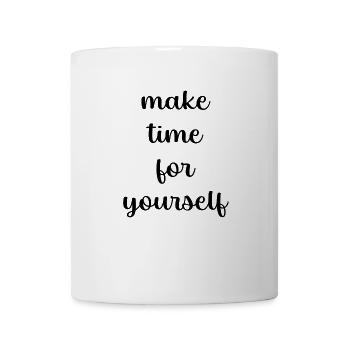 maketimeforyourself - Tasse - Weiß - Vorne