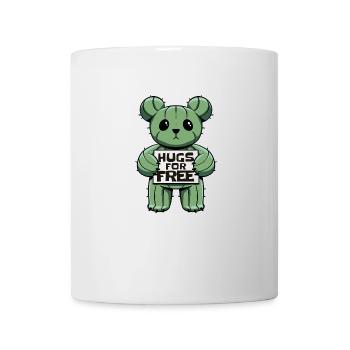 Cactus Hug Bear - Tasse - Weiß - Vorne