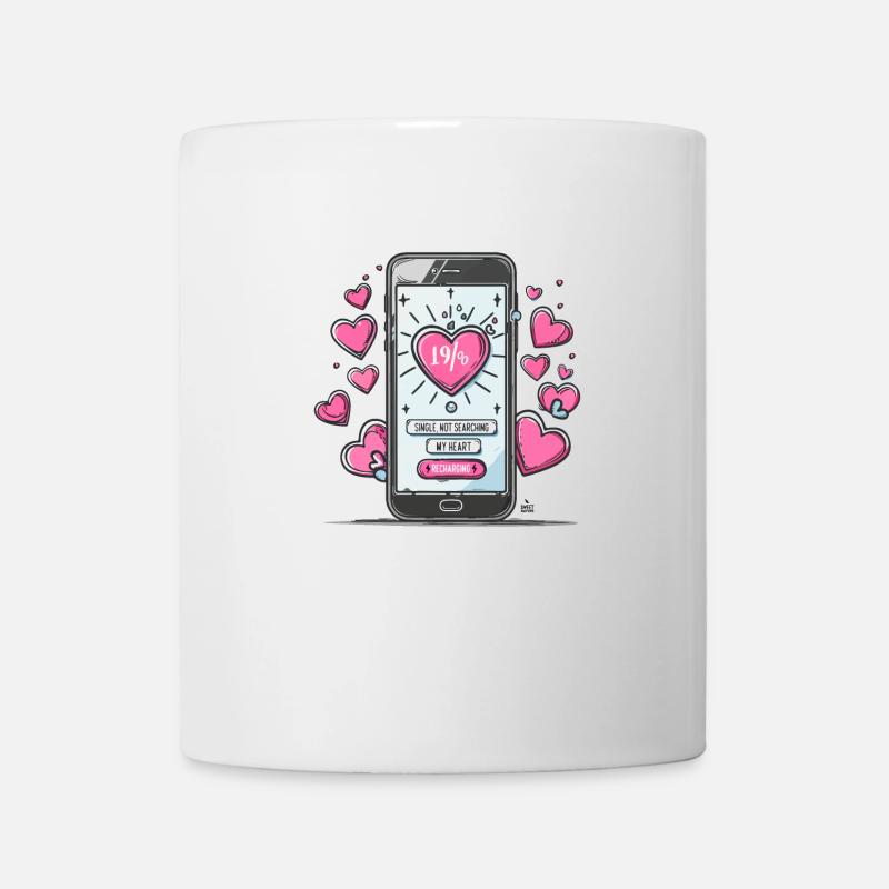 My Heart Recharging - Mug - white