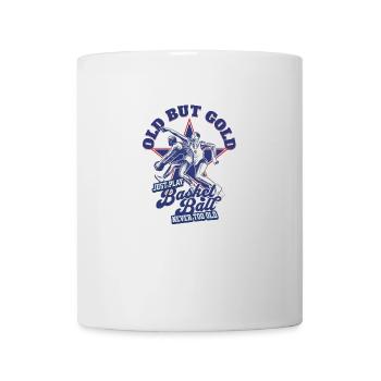 Old but Gold Just play Basketball never too old - Mug - white - Front
