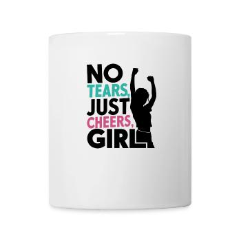 PAS DE LARMES, JUSTE DES ACCLAMATIONS, MA FILLE - Mug blanc - blanc - Devant