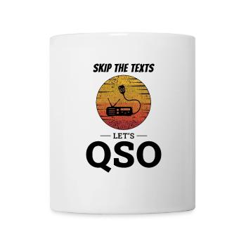 Opérateur radio amateur Fréquence des ondes radio - Mug blanc - blanc - Devant