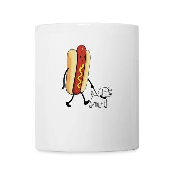 Zwei Hunde - Tasse - Weiß - Vorne