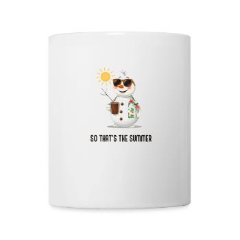 So that's the summer - Tasse - Weiß - Vorne