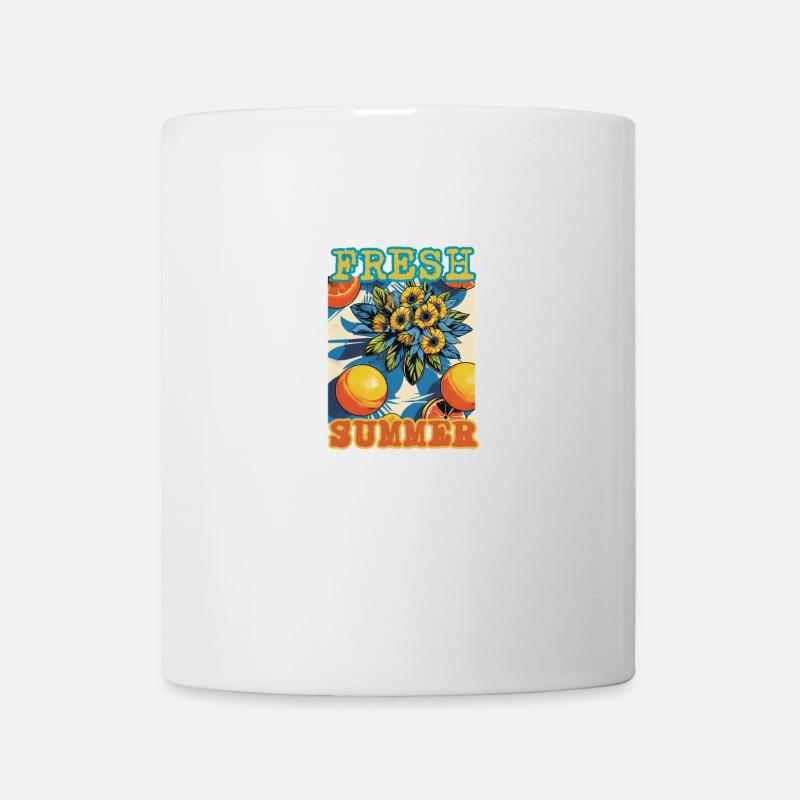 summer - Mug blanc - blanc