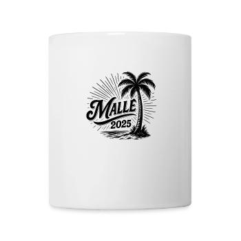 Malle 2025 Beach Mallorca - Mug - white - Front