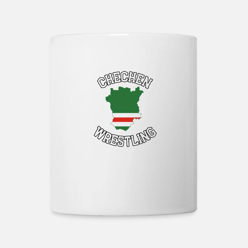 Chechen Wrestling - Tasse - Weiß