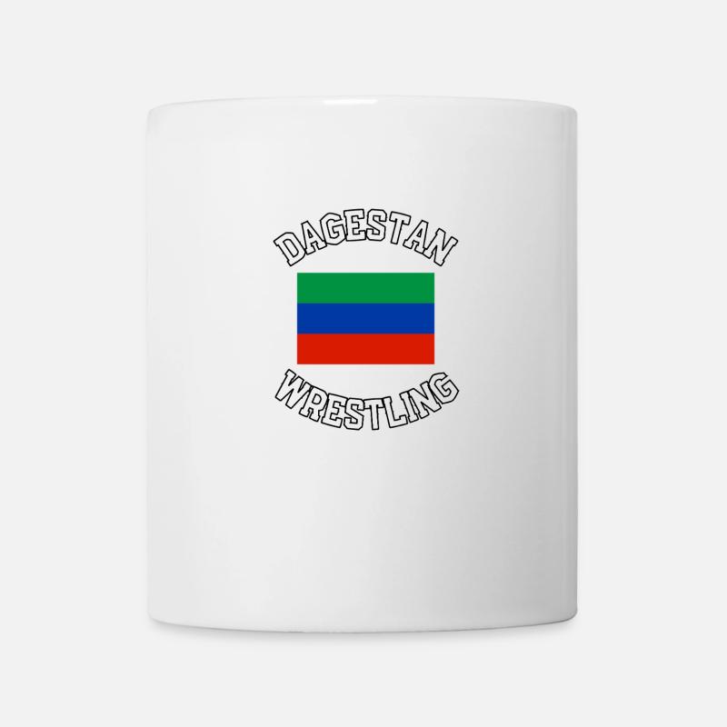 Dagestan Wrestling - Tasse - Weiß