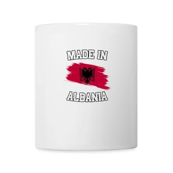 Made in Albania - Tasse - Weiß - Vorne
