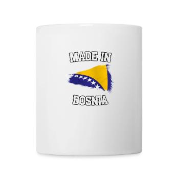 Made in Bosnia - Tasse - Weiß - Vorne