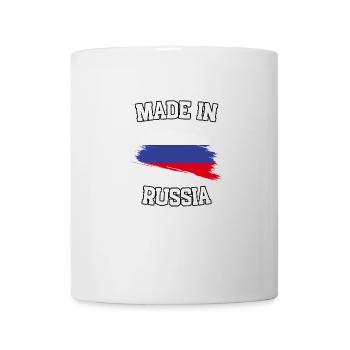 Fabriqué en Russie - Mug blanc - blanc - Devant