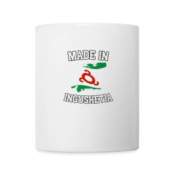 Fabriqué en Ingouchie - Mug blanc - blanc - Devant