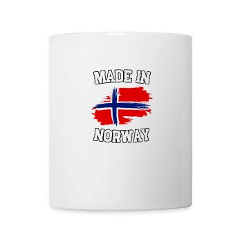 Made in Norway - Tasse - Weiß - Vorne