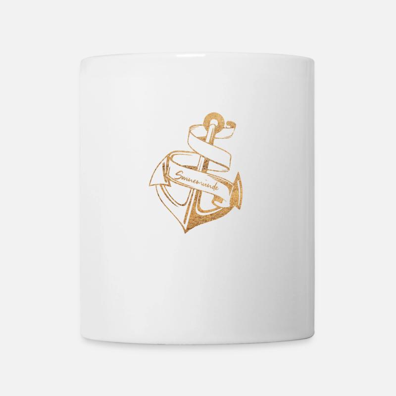STYLE PORCIN | ANCRAGE ET PLAGE - Mug blanc - blanc