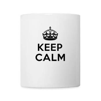 Keep calm Your Text - Mug blanc - blanc - Devant